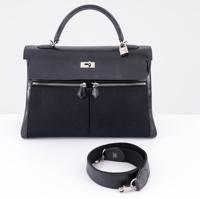Hermes Limited Edition Black KELLY LAKIS 35 Bag - Sold for $17,920 on 10-11-2026 (Lot 676).jpg